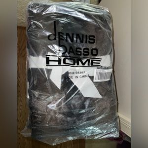 Dennis Basso- Chocolate Chinchilla Blanket